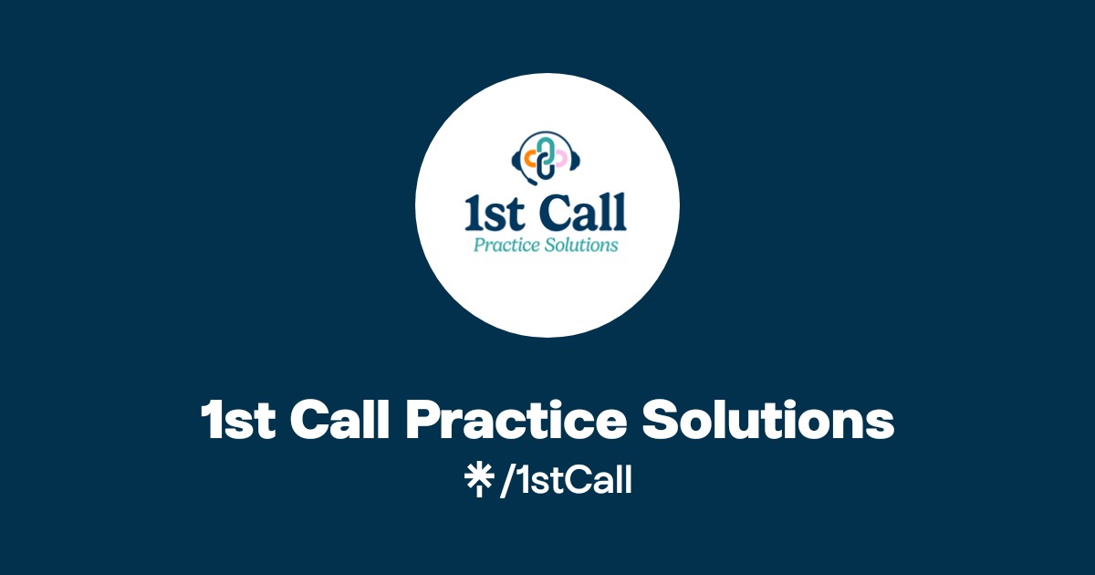 1st Call Practice Solutions | Instagram, Facebook | Linktree