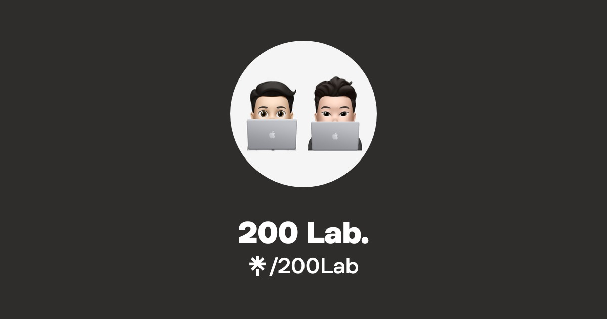 200 Lab. | Linktree