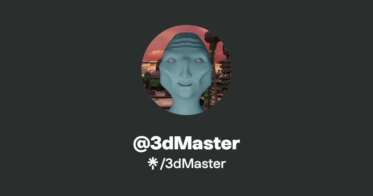 3dMaster | Instagram | Linktree
