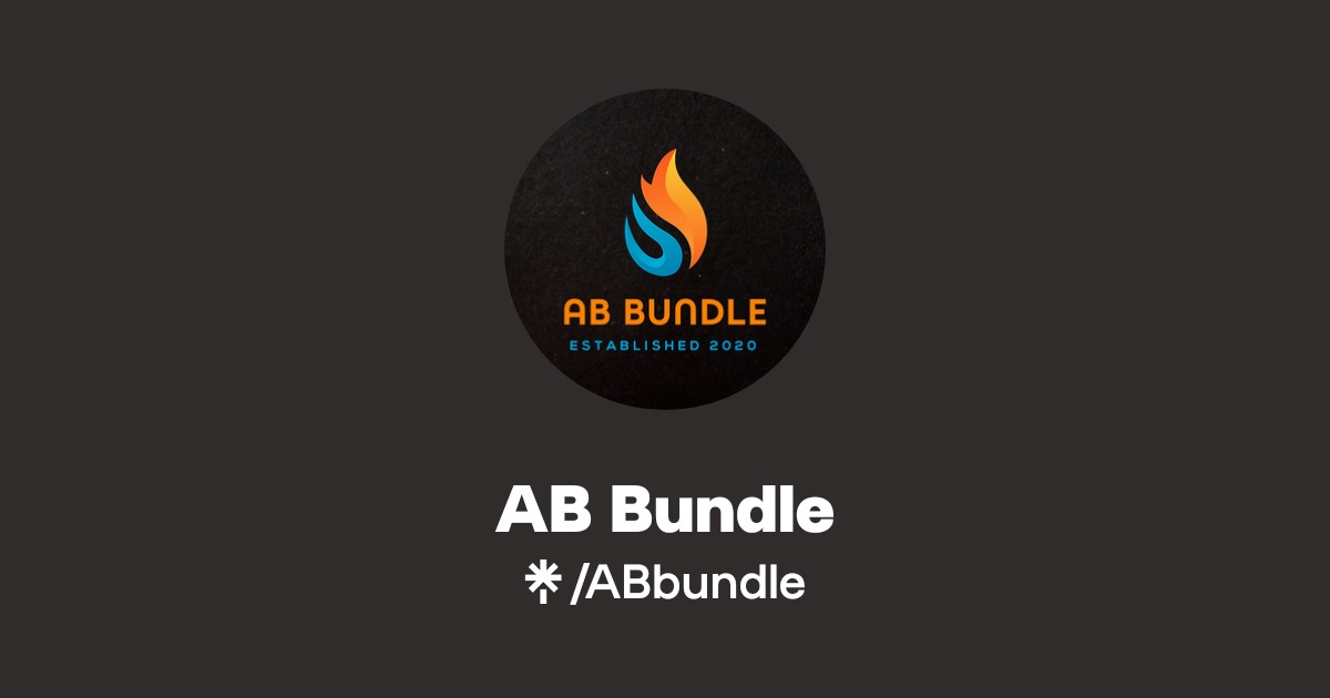 AB Bundle | Instagram, Facebook, TikTok | Linktree