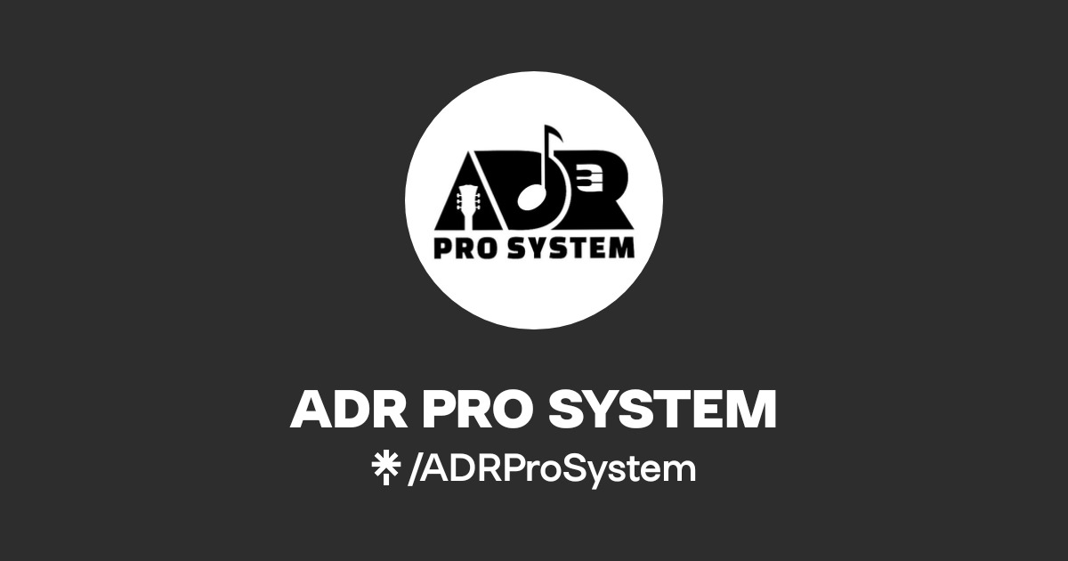 ADR PRO SYSTEM | Instagram | Linktree