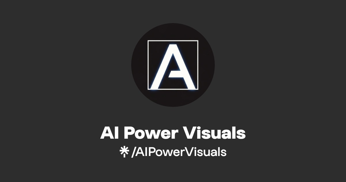 AI Power Visuals | Instagram, TikTok | Linktree