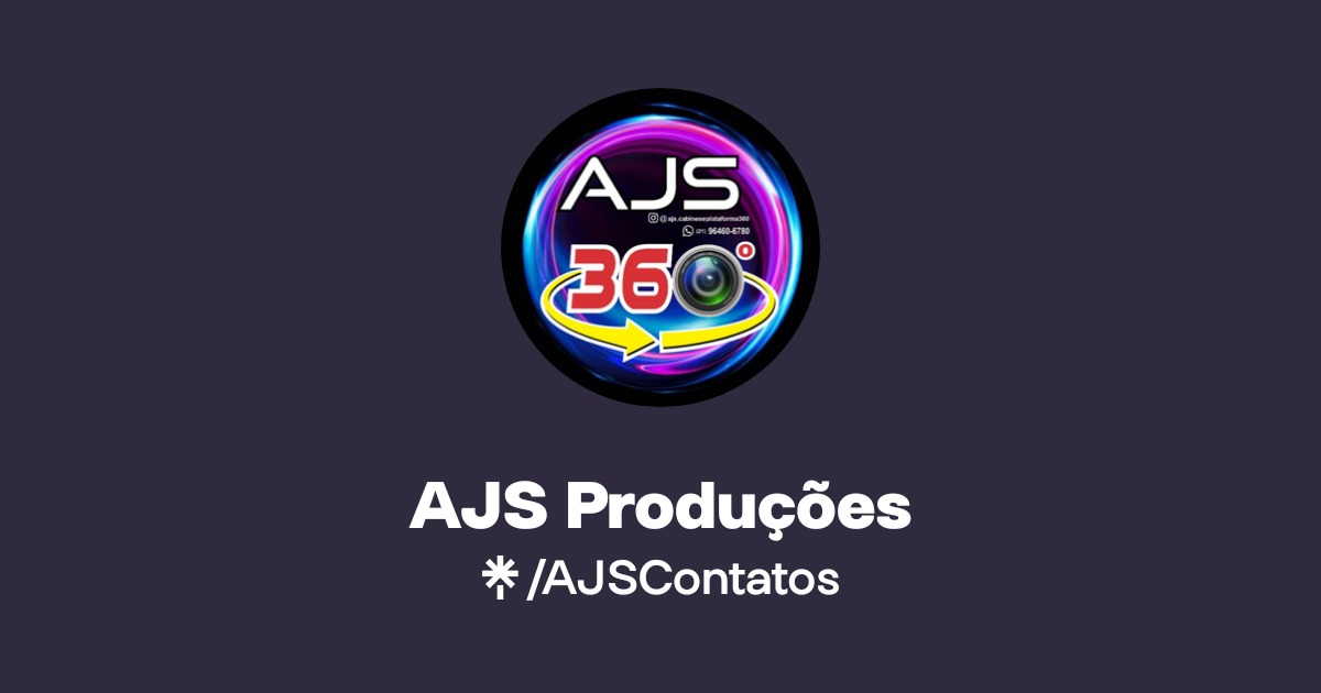 AJS Produções | Instagram | Linktree