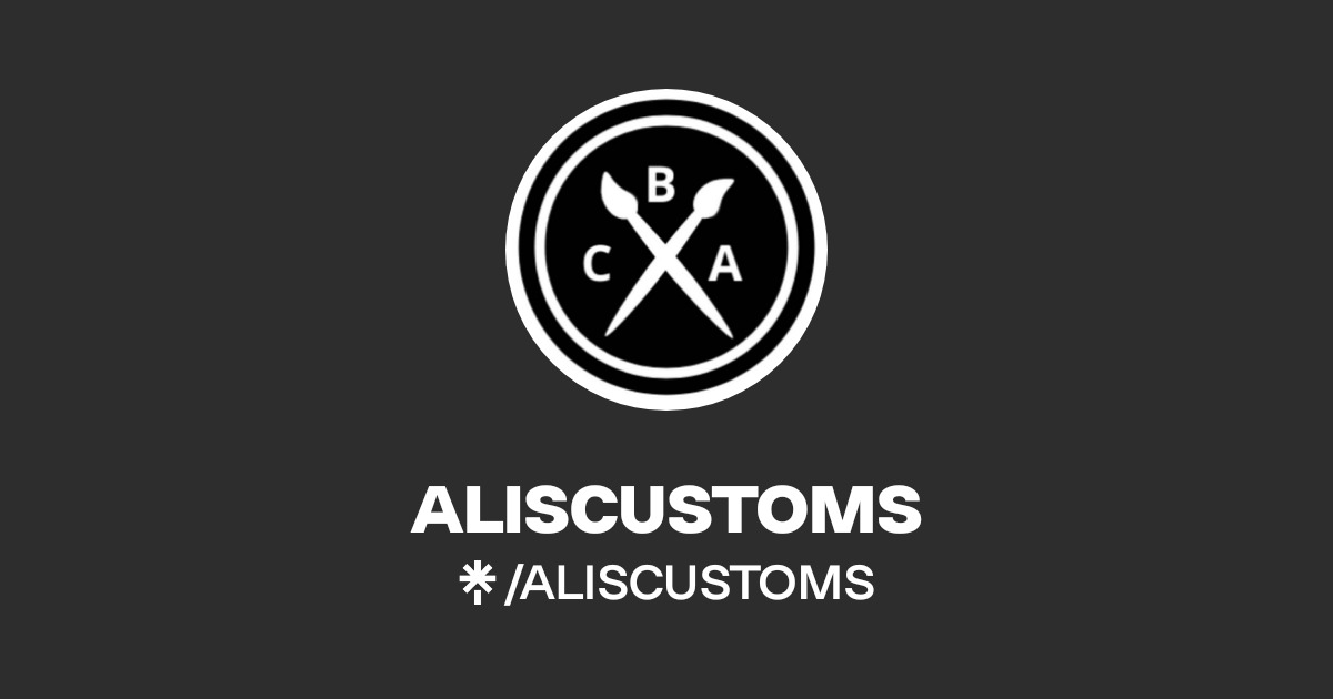 Ali Custom ALISCUSTOMS | Linktree