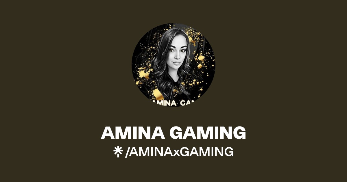 AMINA GAMING | Instagram, TikTok | Linktree