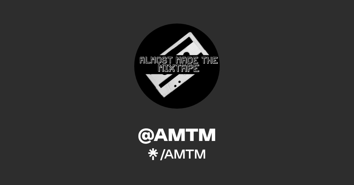 AMTM | Instagram, Facebook, TikTok | Linktree