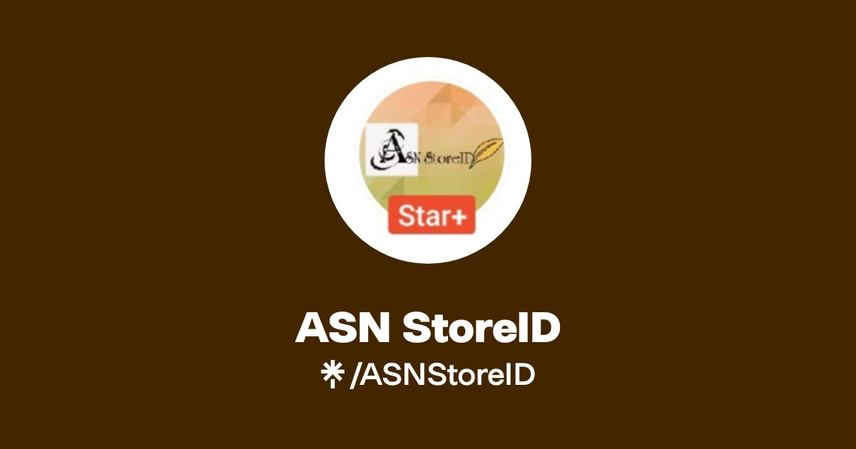 ASN StoreID | Linktree