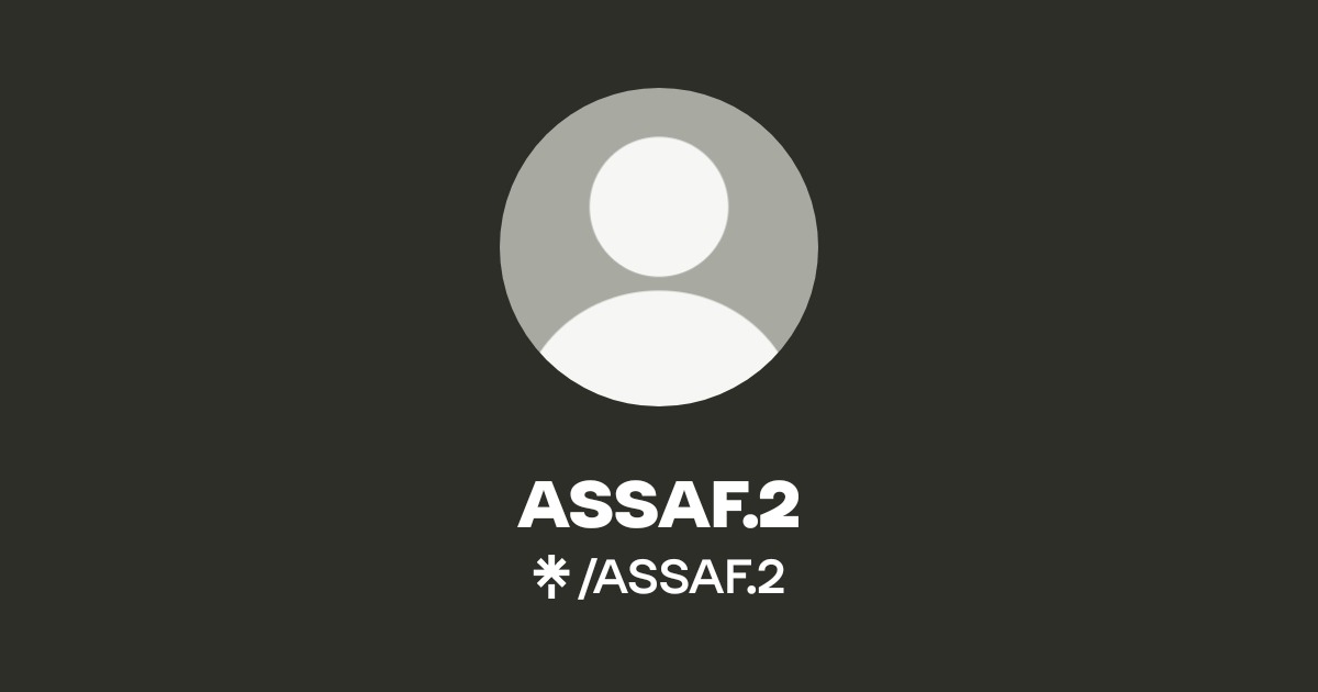 ASSAF.2 | Linktree