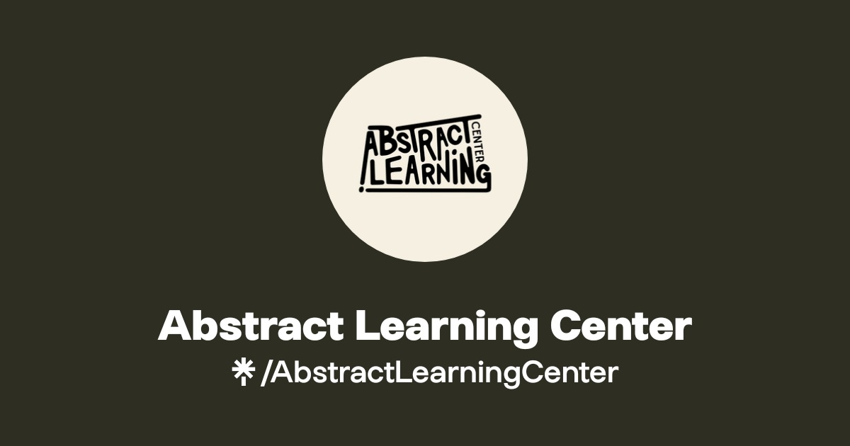 Abstract Learning Center | Instagram | Linktree