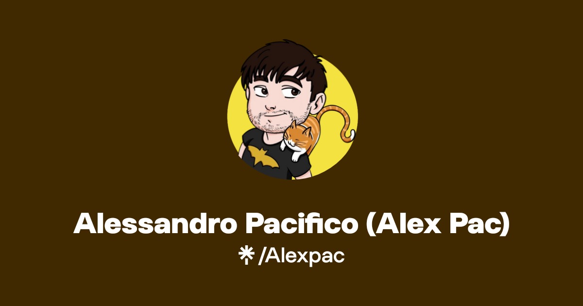 Alessandro Pacifico (Alex Pac) | Instagram, Facebook | Linktree