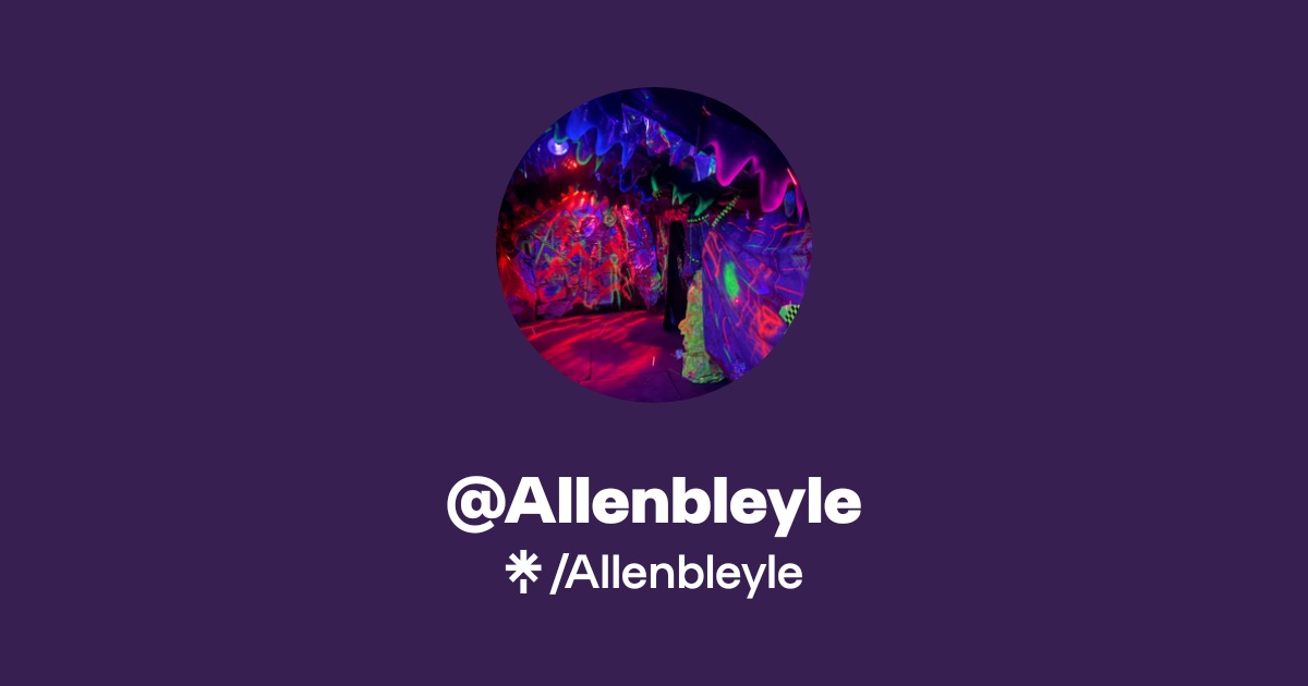 Allenbleyle - Listen on YouTube, Spotify - Linktree