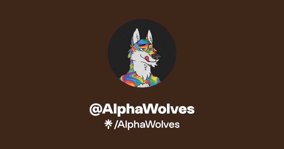 AlphaWolves Official: Twitter | Linktree