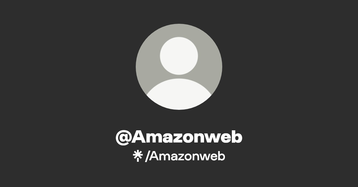 @Amazonweb | Linktree