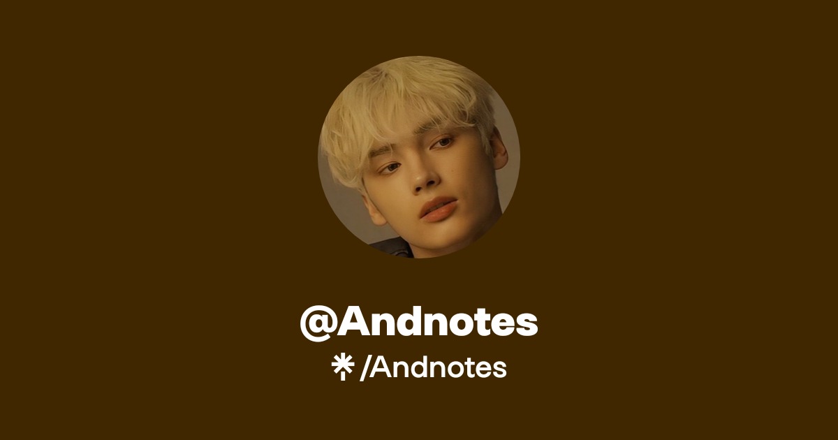 @Andnotes | Linktree