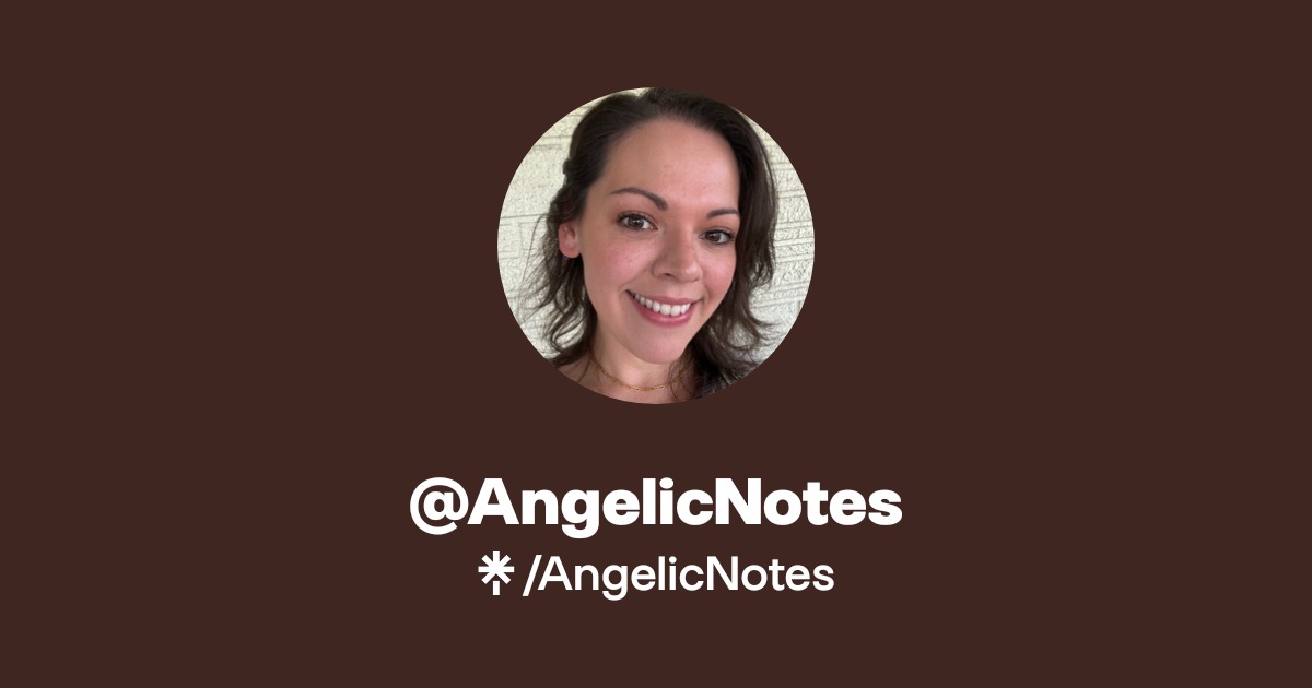 AngelicNotes | Facebook | Linktree