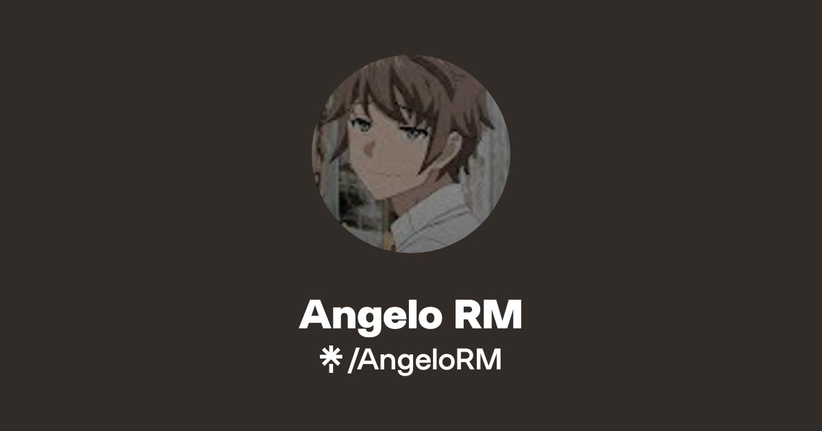 Angelo RM | Instagram, Twitch | Linktree
