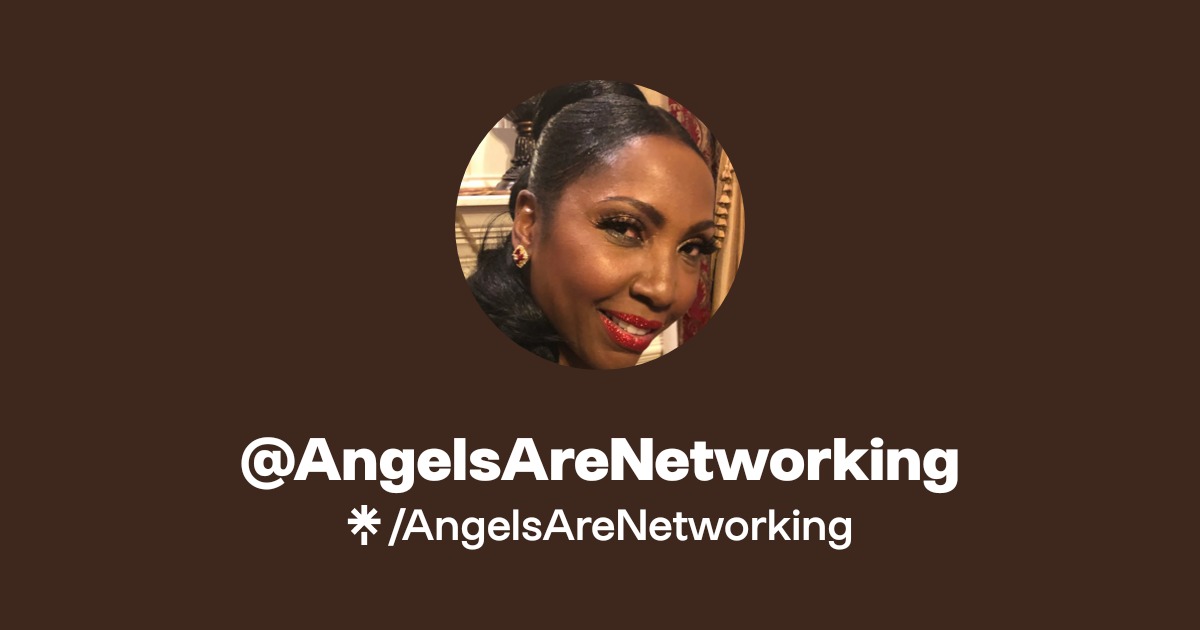 Angel Network Owner AngelsAreNetworking | Twitter, Instagram, Facebook | Linktree