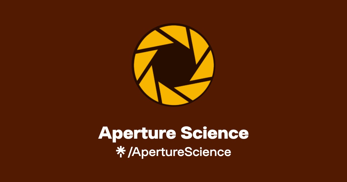 Aperture Science | Instagram, Facebook | Linktree