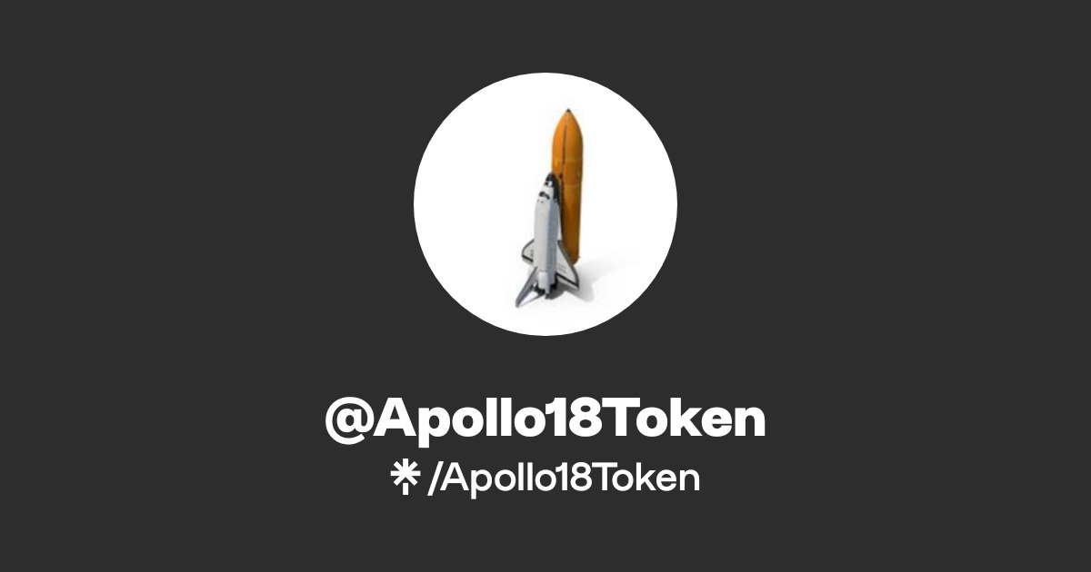 Apollo18Token | Twitter | Linktree