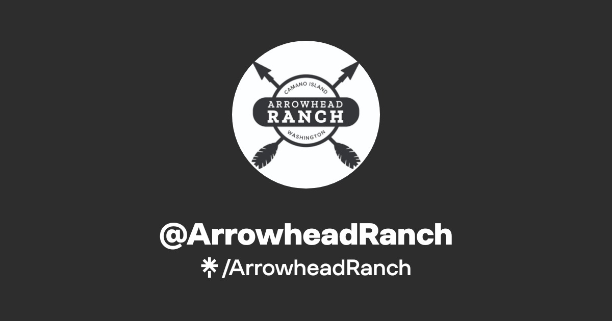 ArrowheadRanch | Instagram, Facebook | Linktree