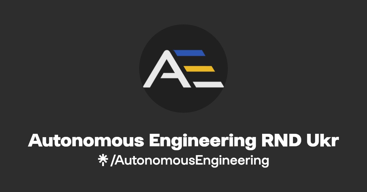 Autonomous Engineering RND Ukr | Linktree