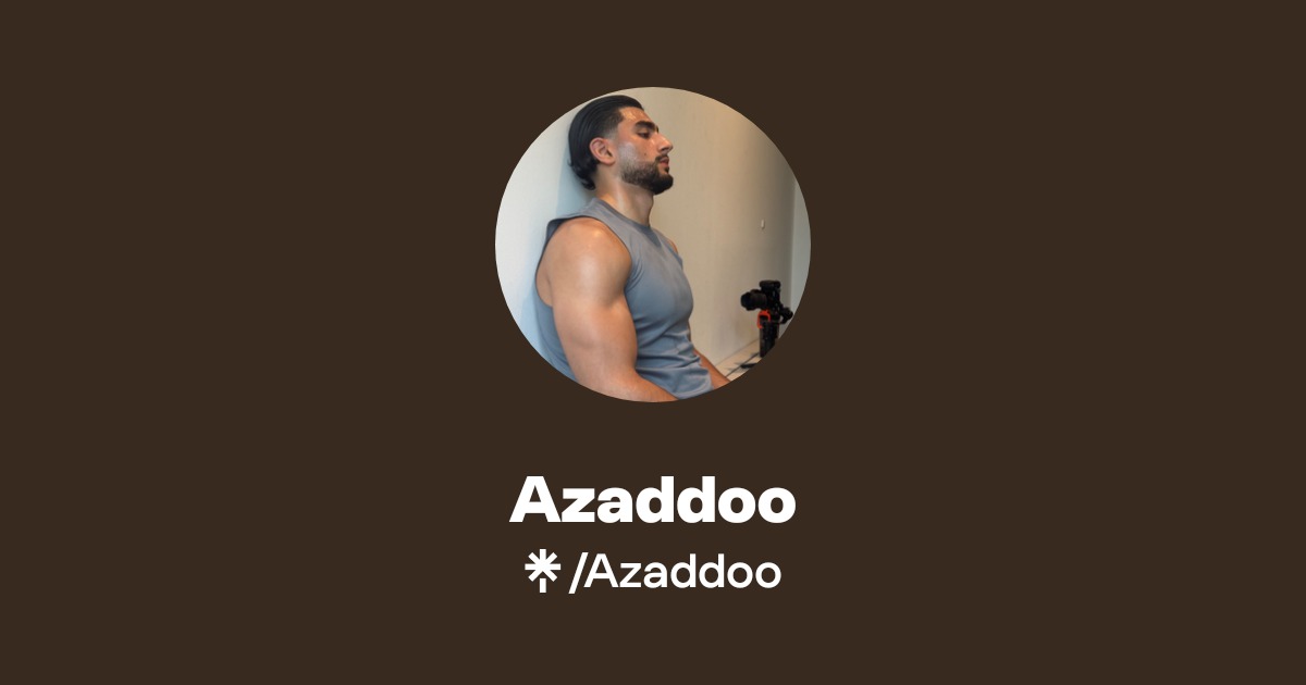 Azad Do Azaddoo Official: TikTok, Instagram | Linktree