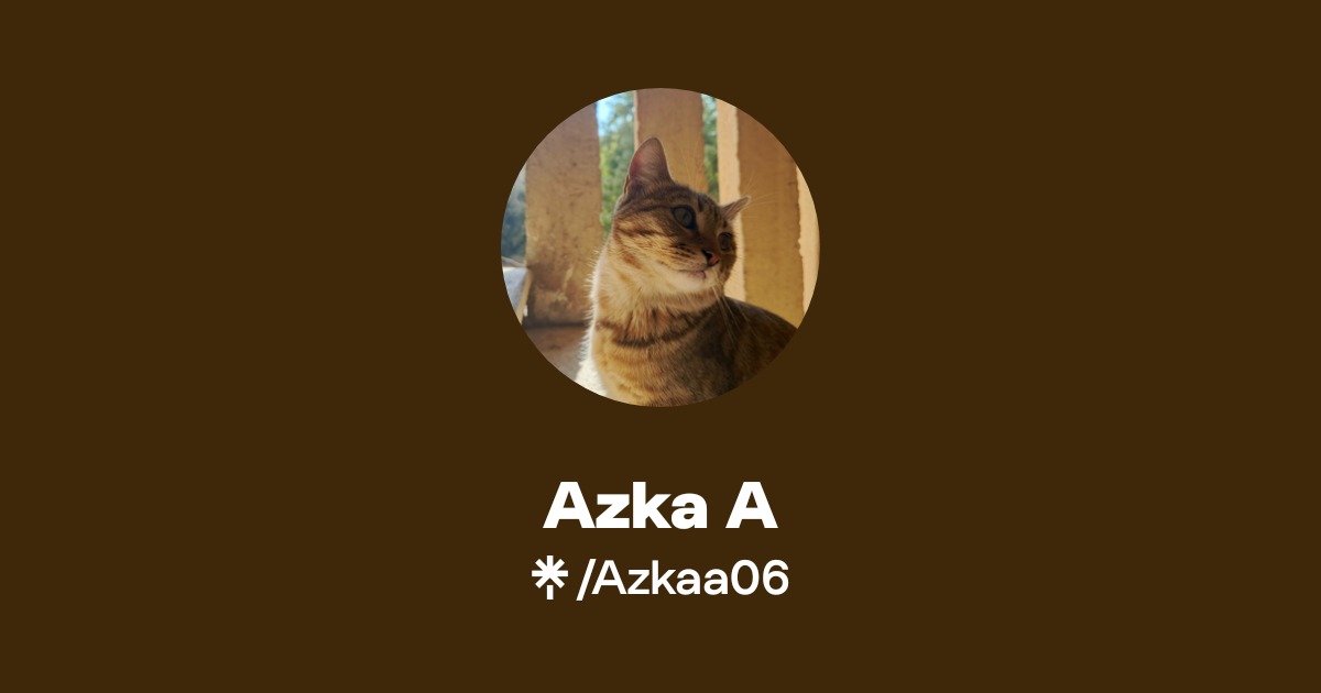 Azka Own Azka A Official: Instagram | Linktree