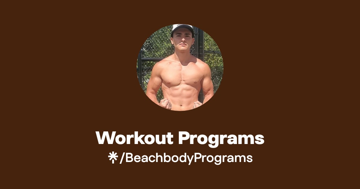 Workout Programs | Linktree