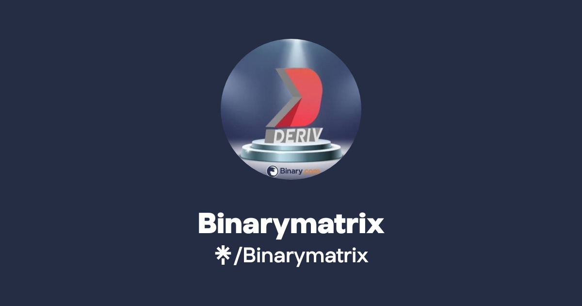 Binarymatrix Official: TikTok, Instagram | Linktree