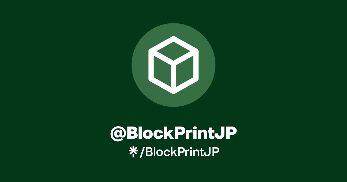 BlockPrintJP Official: TikTok, Instagram, X, Twitter | Linktree