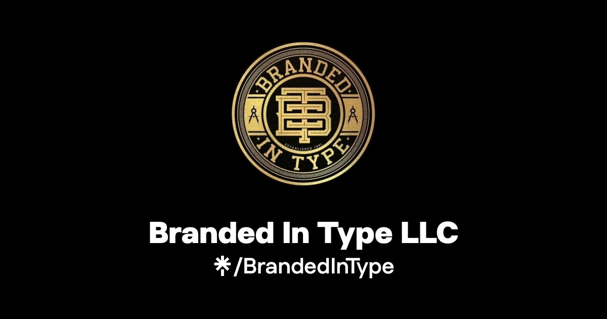 BrandedInType | Instagram, Facebook | Linktree