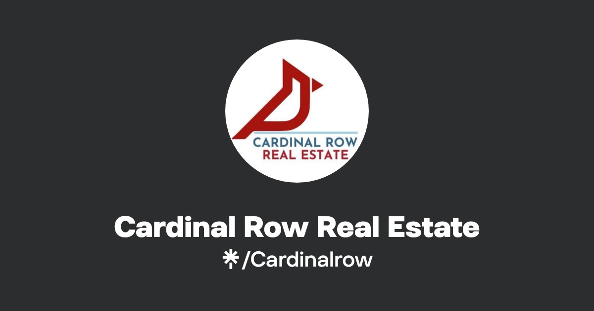 Cardinal Row Real Estate | Linktree