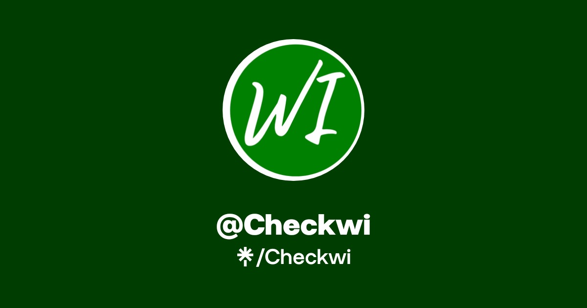 Wi. Check Checkwi - Listen on YouTube, Spotify - Linktree