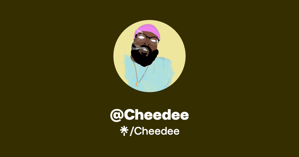 Cheedee Alexander Cheedee | Twitter, Facebook, Twitch | Linktree