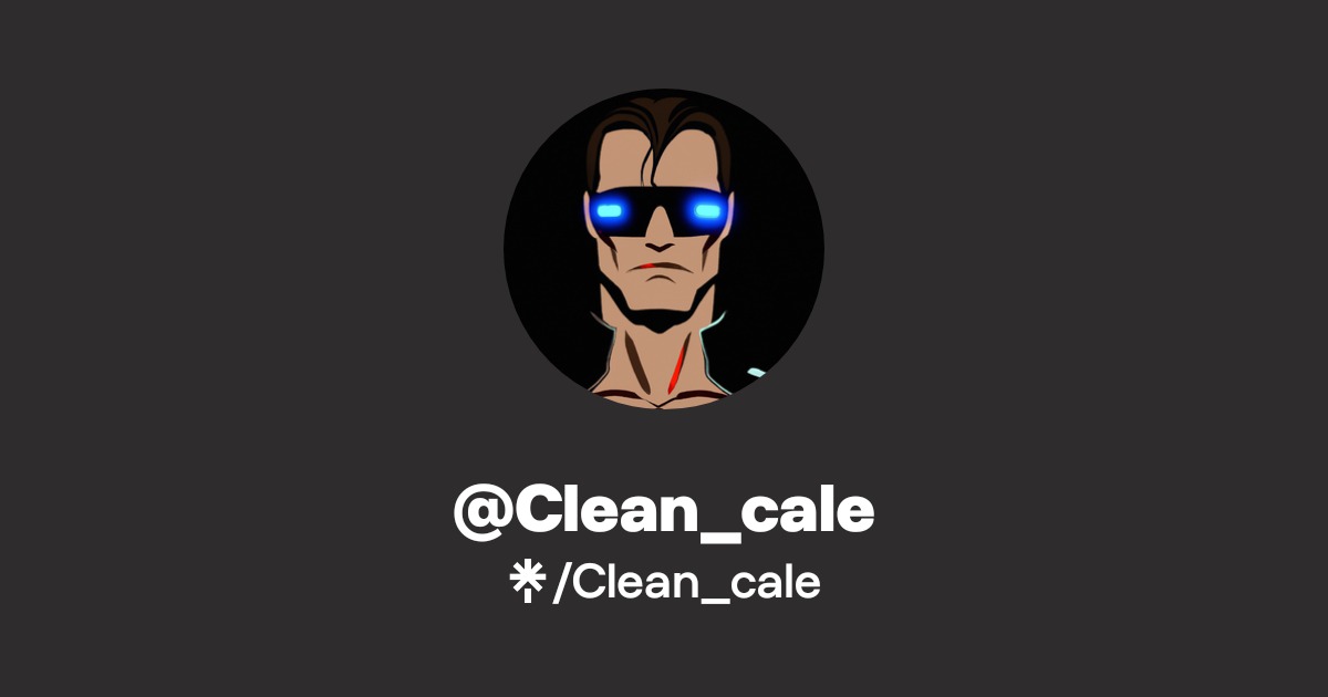 @Clean_cale | Linktree
