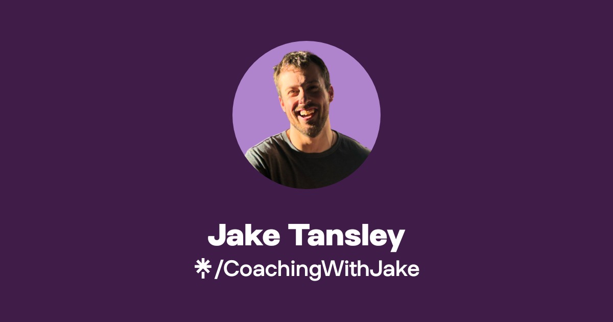Jake Tansley | Instagram | Linktree
