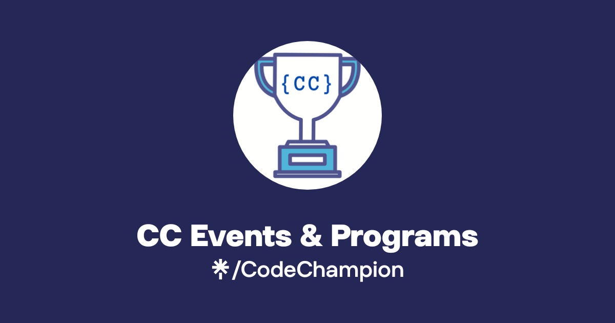 CC Events & Programs | Instagram | Linktree