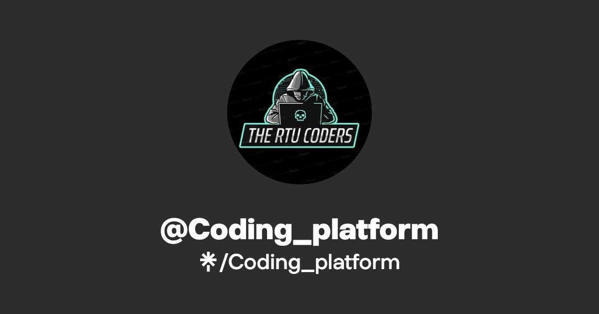 @Coding_platform | Linktree