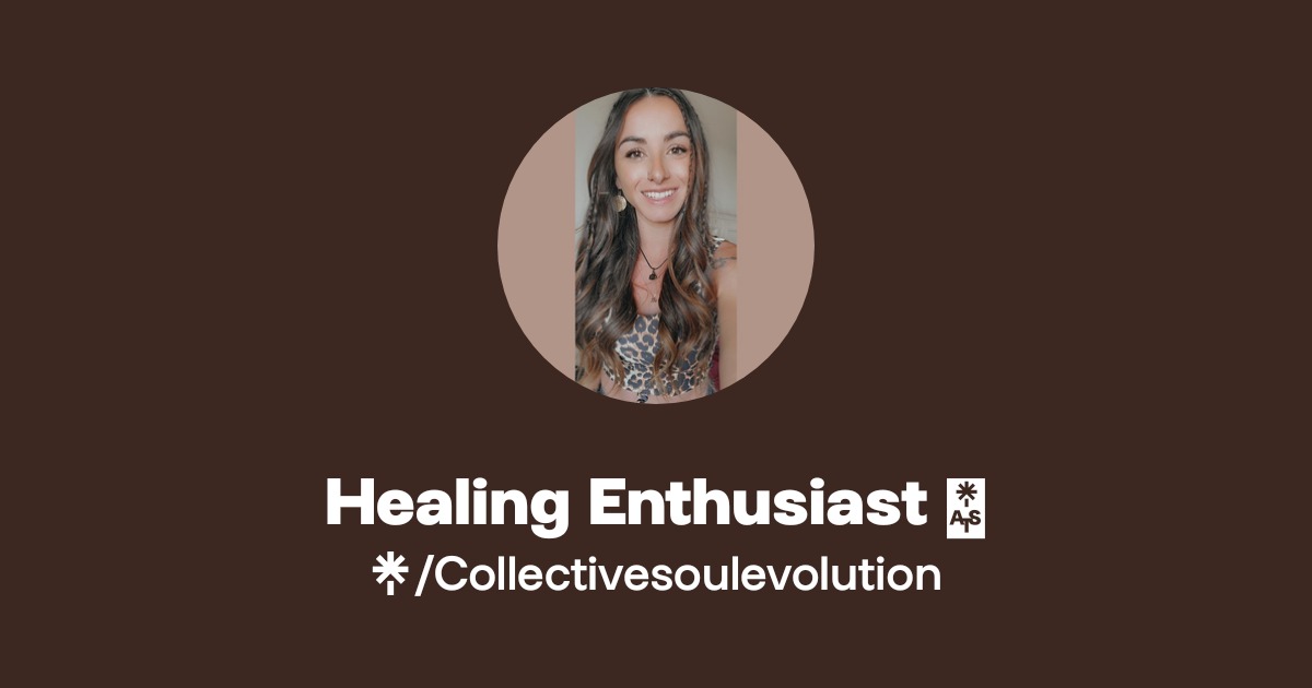 Healing Enthusiast 🧬 | Linktree