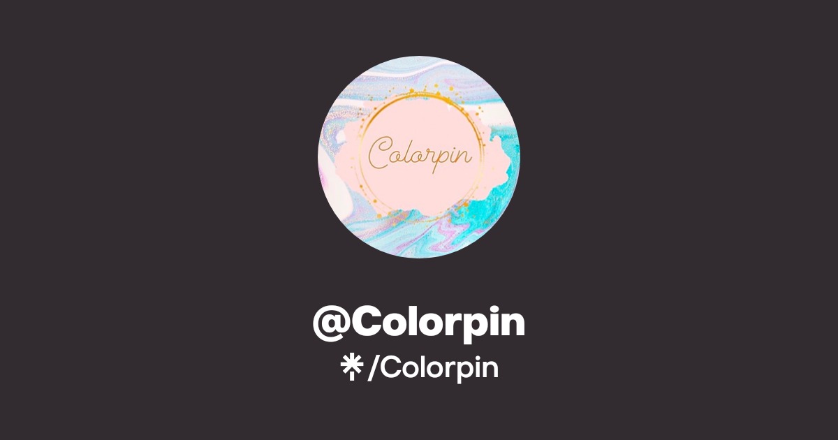 @Colorpin | Linktree