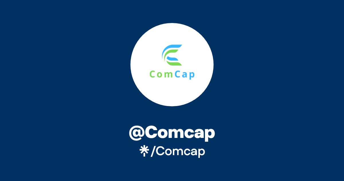Comcap Official: Facebook, Twitter | Linktree