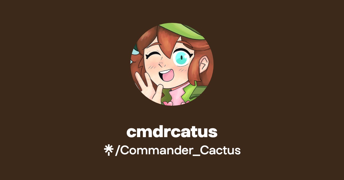 cmdrcatus | Twitter, TikTok, Twitch | Linktree