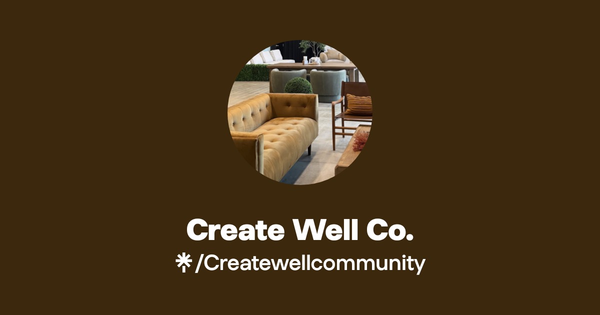 Create Well Co. Official: Instagram | Linktree