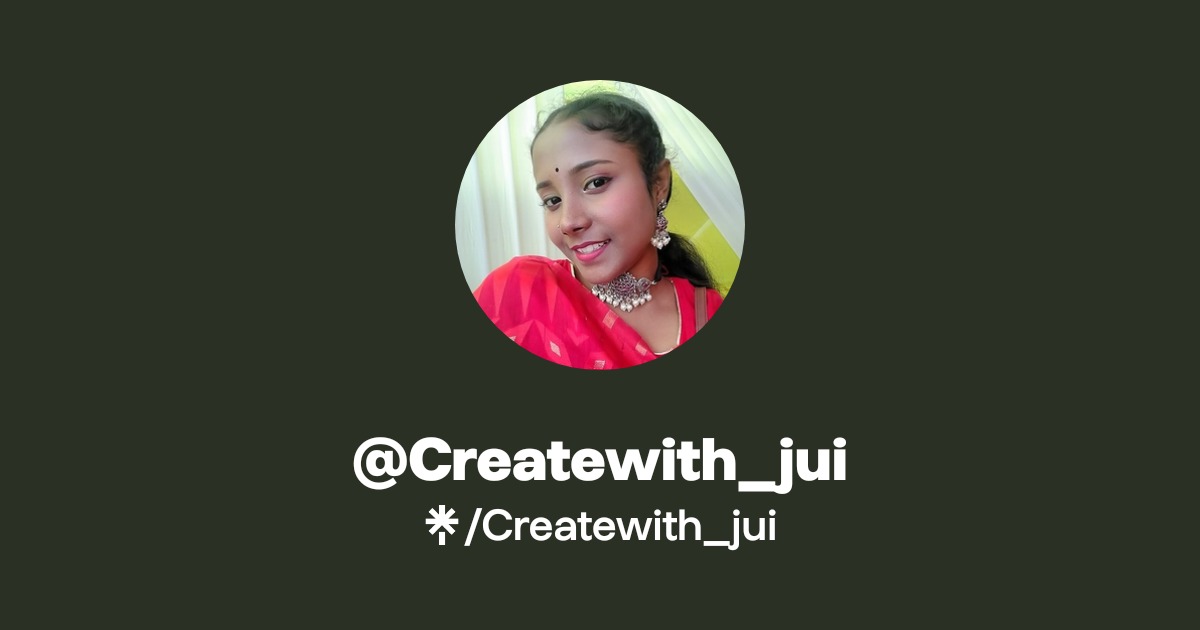 Createwith_jui | Instagram | Linktree
