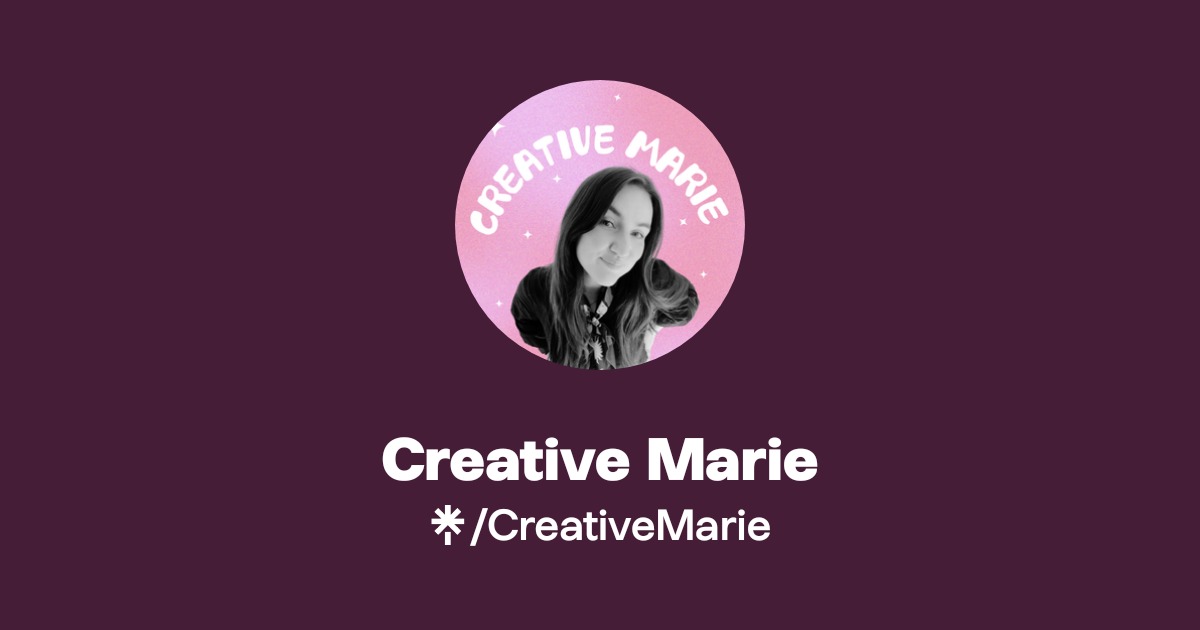 Creative Marie | Linktree