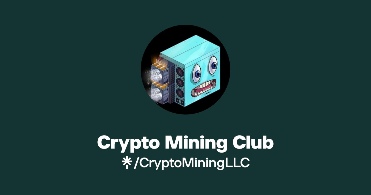 Crypto Mining Club | Twitter | Linktree