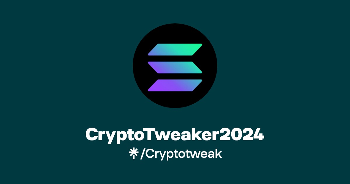 CryptoTweaker2024 | Linktree