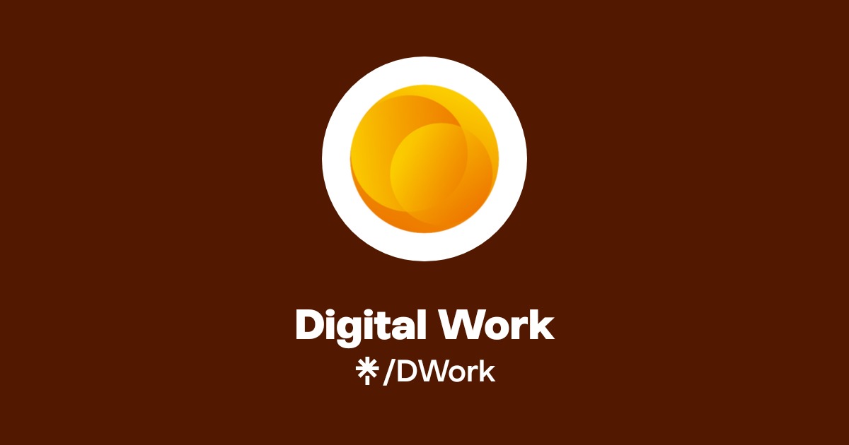 Digital Work Official: Instagram | Linktree