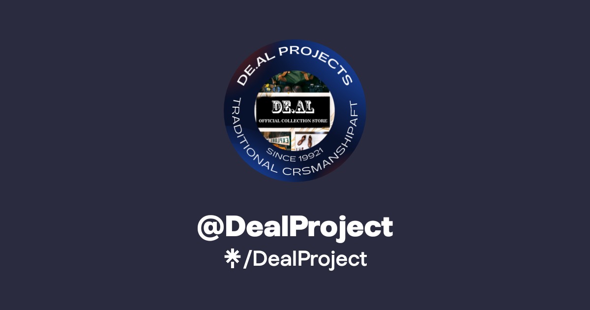 DealProject | Instagram | Linktree