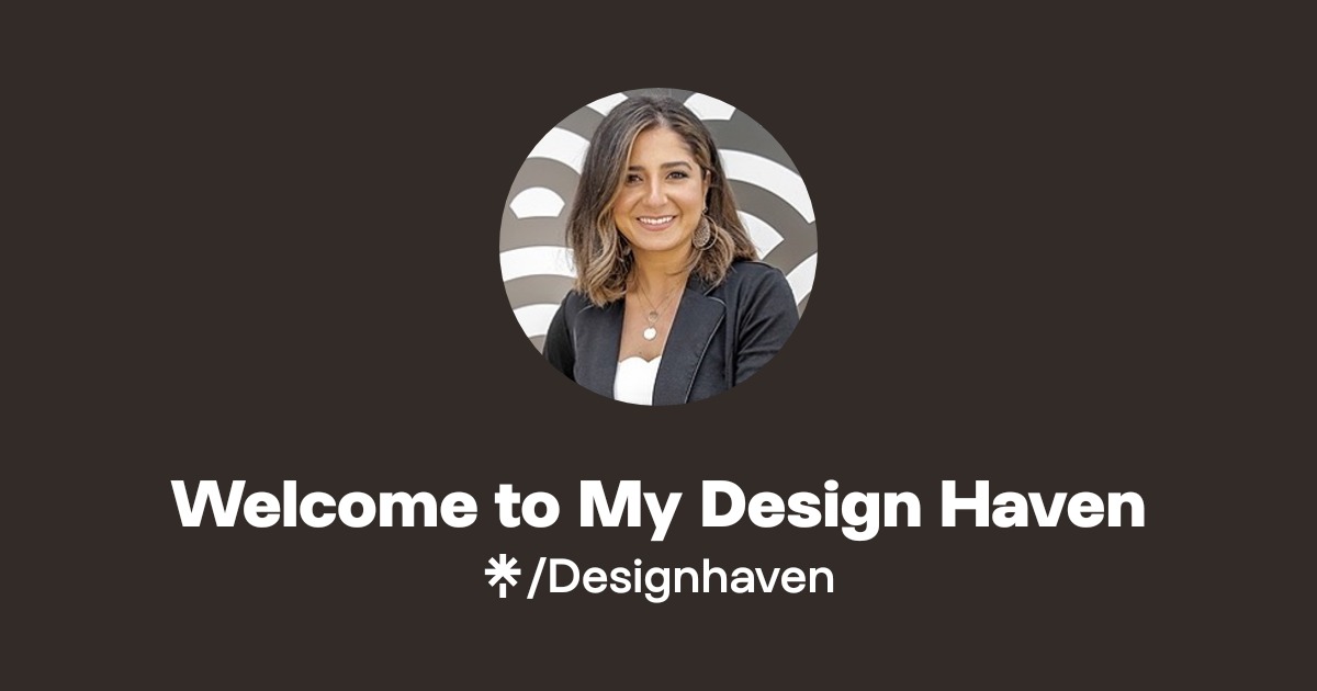Welcome to My Design Haven | Instagram, Facebook | Linktree